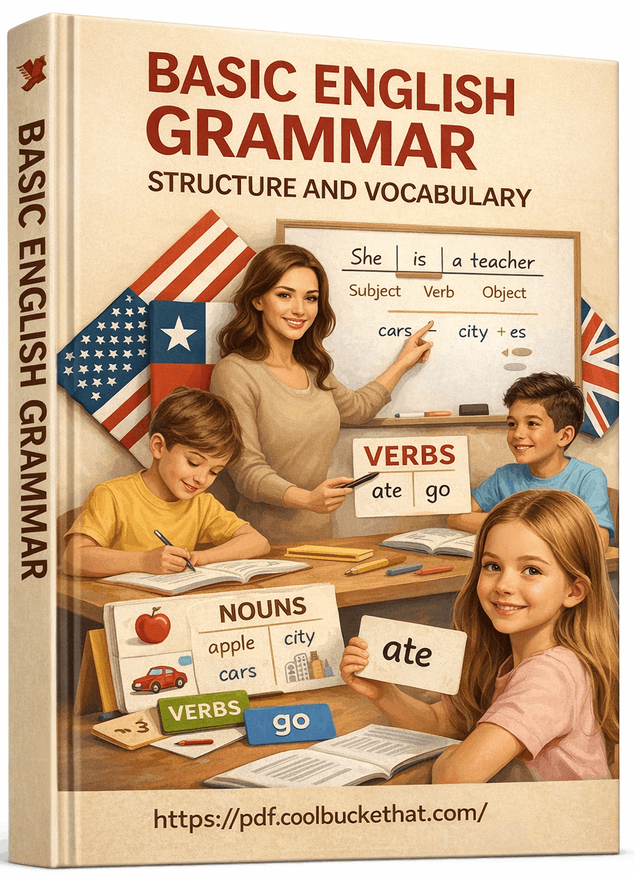 Basic English Grammar Structure and Vocabulary